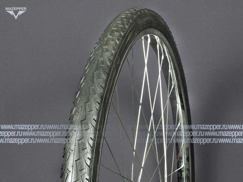 Шина вело 28" 44-622  Л-352 (без камеры) "ПЕТРОШИНА" (28х1,75) Украина, Аист (дорожный) Mazepper