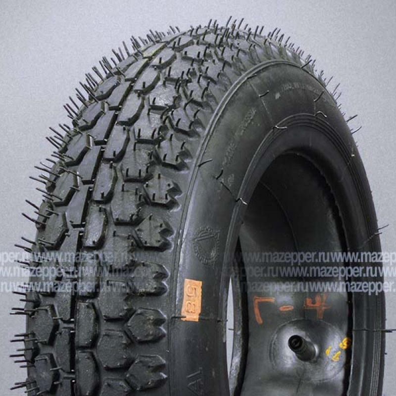 Шина индустриальная  8" 3,00-8 Л-368, 38А4 (с камерой) "ПЕТРОШИНА" садовые, строительные тележки Mazepper