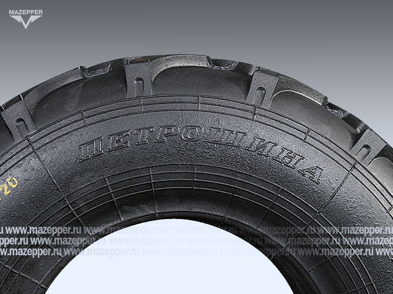 Шина индустриальная  8" 4,00-8 Л-365, 31A4, 2PR (с камерой) "ПЕТРОШИНА" мотоблоки "Салют", "Агат" Mazepper