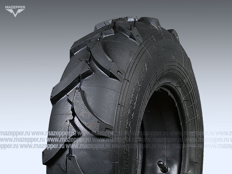 Шина индустриальная  8" 4,00-8 Л-365, 31A4, 2PR (с камерой) "ПЕТРОШИНА" мотоблоки "Салют", "Агат" Mazepper