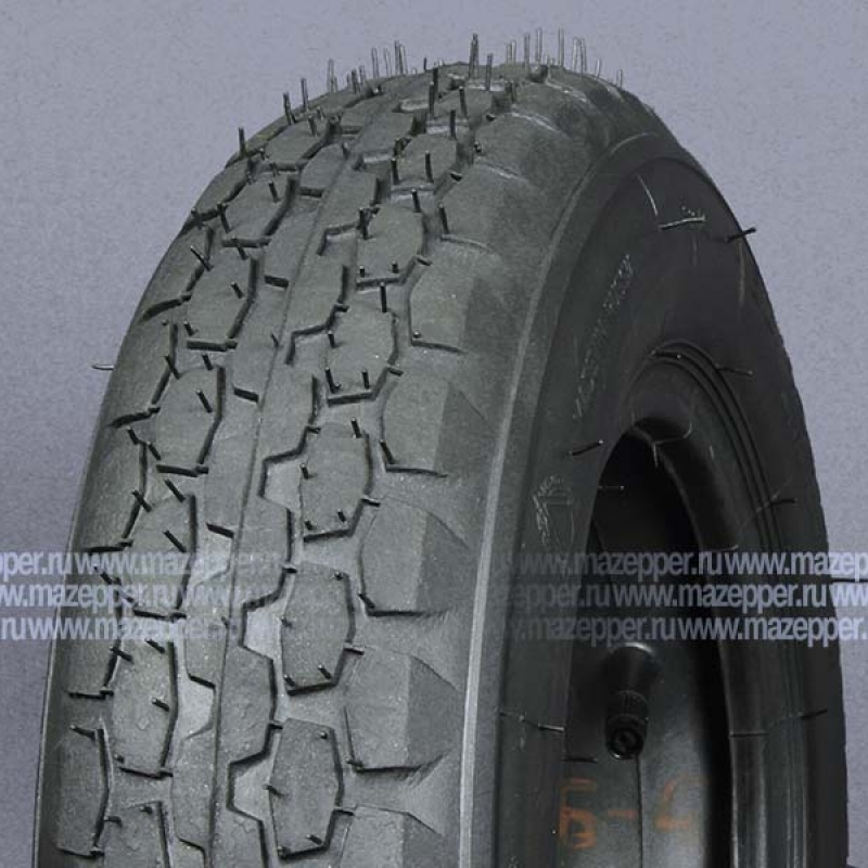 Шина индустриальная  8" 4,80/4,00-8 (4,00/90-8) Л-377, 52А6, 4PR (с камерой) "ПЕТРОШИНА" тележки Mazepper