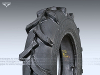 Шина индустриальная 10" 4,00-10 Л-355, 49A6, 4PR (с камерой) "ПЕТРОШИНА" мотоблоки "Нева", "Каскад" Mazepper