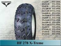 Шина квадроцикла 12" 27х12-12 HF278 4PR "DURO"  X-Treme Mazepper