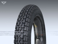 Шина мото 16" 3,25-16 Л-133, M/C, 52К, 4PR (с камерой) "ПЕТРОШИНА" Восход, Сова, Курьер (дорожная) Mazepper