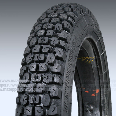 Шина мото 16" 3,50-16 Л-328, M/C, 52P, 4PR (с камерой) "ПЕТРОШИНА" Восход, Сова, Курьер (эндуро) Mazepper