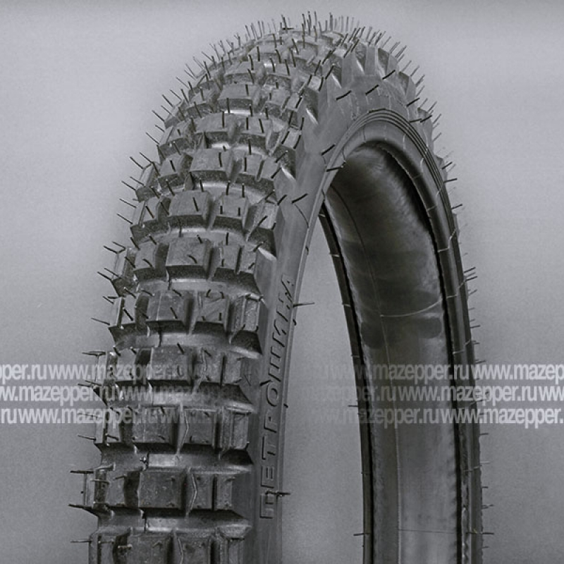 Шина мото 17"  70/100-17 Л-263, M/C, 40M, 4PR (с камерой) "ПЕТРОШИНА" DELTA (вентиль TR4) эндуро Mazepper