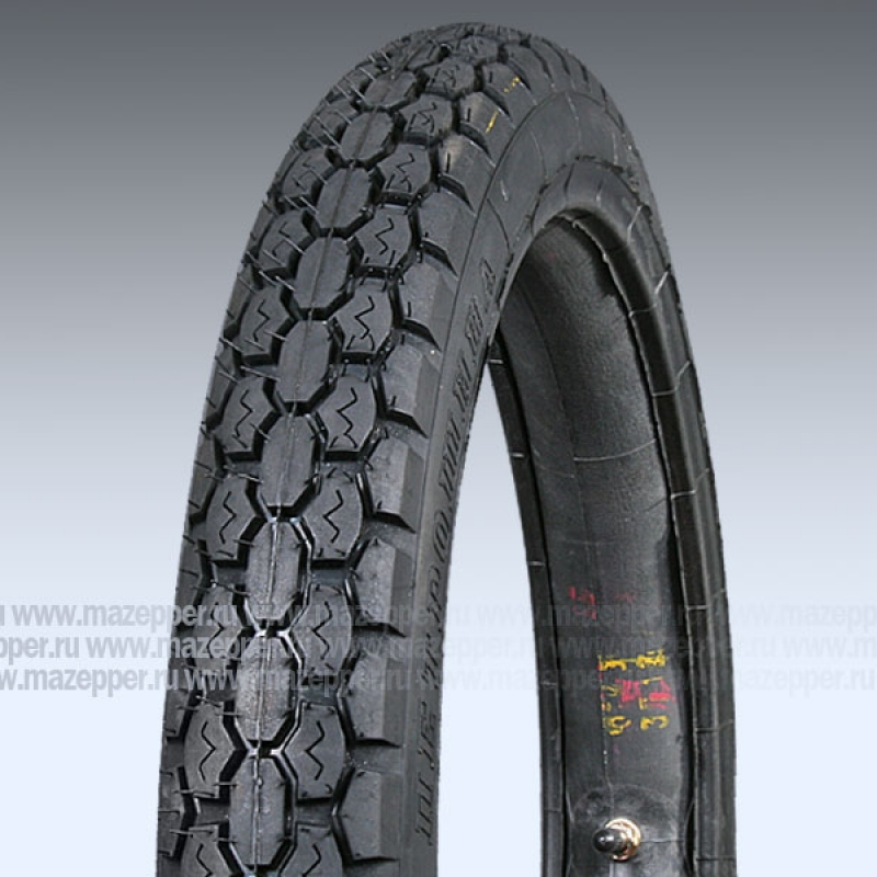 Шина мото 17" 2,50-17 Л-358, M/C, 38P, 2PR (с камерой) "ПЕТРОШИНА" DELTA (вентиль TR4) эндуро Mazepper