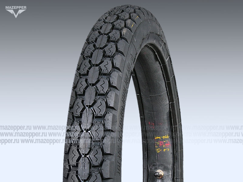 Шина мото 17" 2,50-17 Л-358, M/C, 38P, 2PR (с камерой) "ПЕТРОШИНА" DELTA (вентиль TR4) эндуро Mazepper