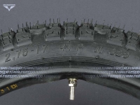 Шина мото 17" 2,75-17 Л-328, M/C, 41P, 4PR (с камерой) "ПЕТРОШИНА" DELTA (вентиль TR4) эндуро Mazepper