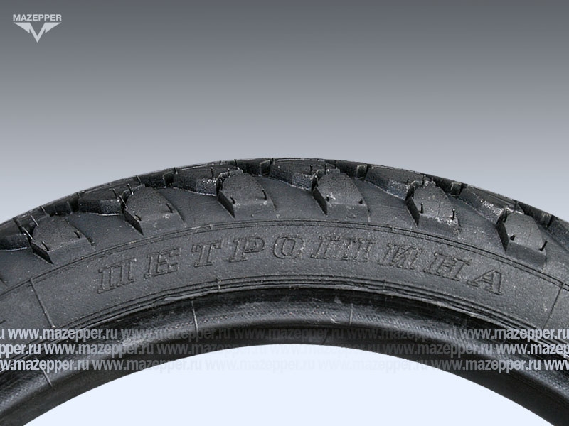 Шина мото 17" 2,75-17 Л-364, M/C, 41P, 4PR (с камерой) "ПЕТРОШИНА" DELTA (вентиль TR4) эндуро Mazepper