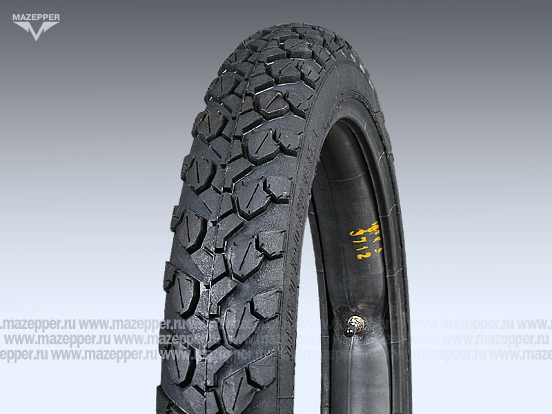 Шина мото 17" 2,75-17 Л-364, M/C, 41P, 4PR (с камерой) "ПЕТРОШИНА" DELTA (вентиль TR4) эндуро Mazepper