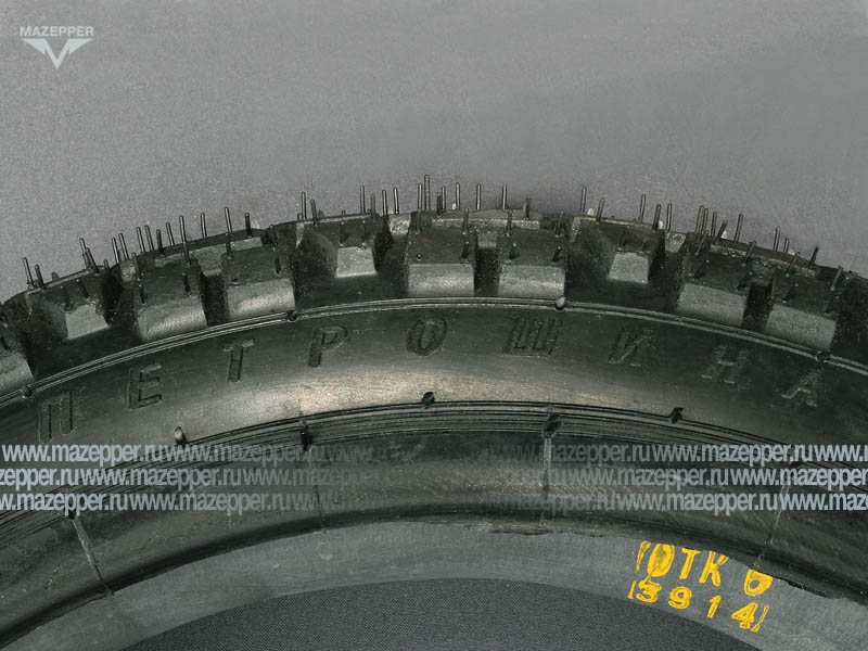 Шина мото 17" 3,00-17 Л-367, M/C, 45P, 4PR (с камерой) "ПЕТРОШИНА" DELTA (вентиль TR4) эндуро Mazepper
