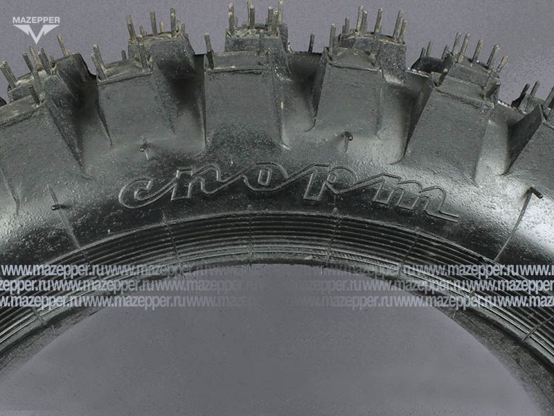 Шина мото 17" 5,00-17 Л-290, M/C, 54N, 4PR (с камерой) "ПЕТРОШИНА" (кросс) Mazepper