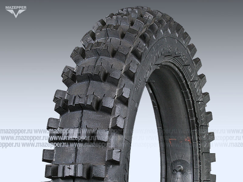 Шина мото 18" 120/100-18 С-137, M/C, 60J, 4PR (с камерой) "ПЕТРОШИНА" (кросс) Mazepper