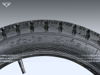 Шина мото 18" 3,50-18 К-102, M/C, 56P, 4PR (с камерой) "ПЕТРОШИНА" ИЖ, Ява (дорожная) Mazepper