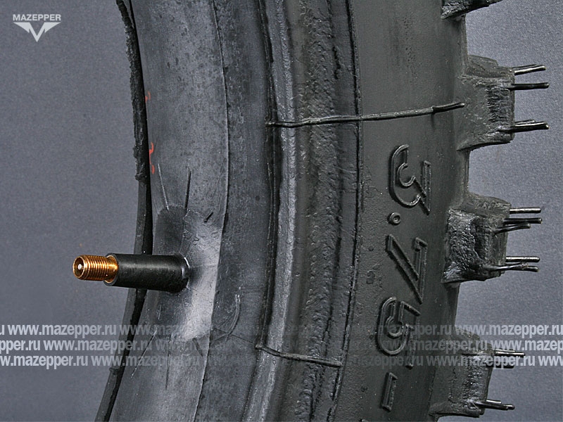 Шина мото 18" 3,75-18 Л-229, M/C, 63J, 4PR (с камерой) "ПЕТРОШИНА" ИЖ (кросс) Mazepper