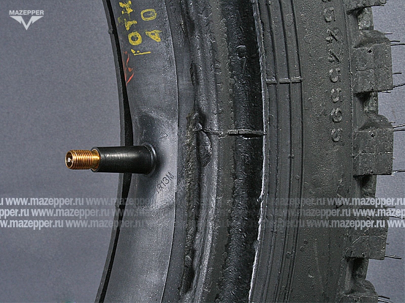 Шина мото 18" 3,75-18 Л-333, M/C, 60P, 4PR (с камерой) "ПЕТРОШИНА" ИЖ, Ява (эндуро) Mazepper