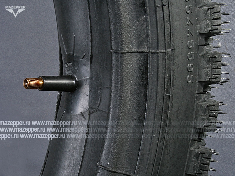 Шина мото 18" 3,75-18 Л-333М, 60P, 4PR (с камерой) "ПЕТРОШИНА" ИЖ, Ява (эндуро) зимняя Mazepper