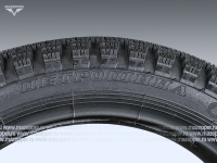 Шина мото 18" 3,75-18 Л-333М, 60P, 4PR (с камерой) "ПЕТРОШИНА" ИЖ, Ява (эндуро) зимняя Mazepper