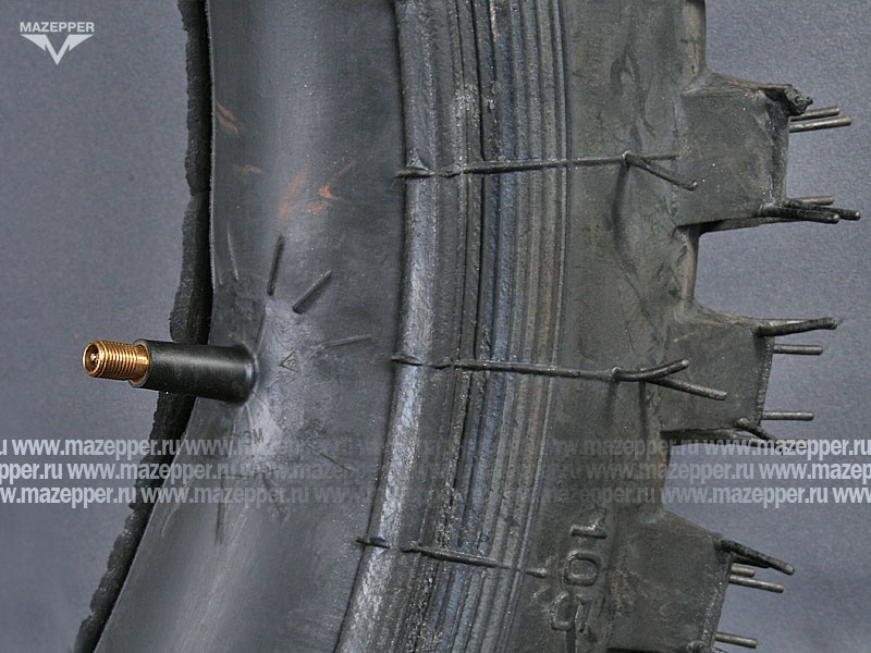 Шина мото 18" 4,25-18 Л-249, M/C, 64P, 4PR (с камерой) "ПЕТРОШИНА" (кросс) Mazepper