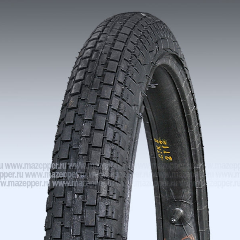 Шина мото 19" 2,25-19 Л-156, M/C, 28E, 2PR (с камерой) "ПЕТРОШИНА" Верховина, Рига (дорожная) Mazepper
