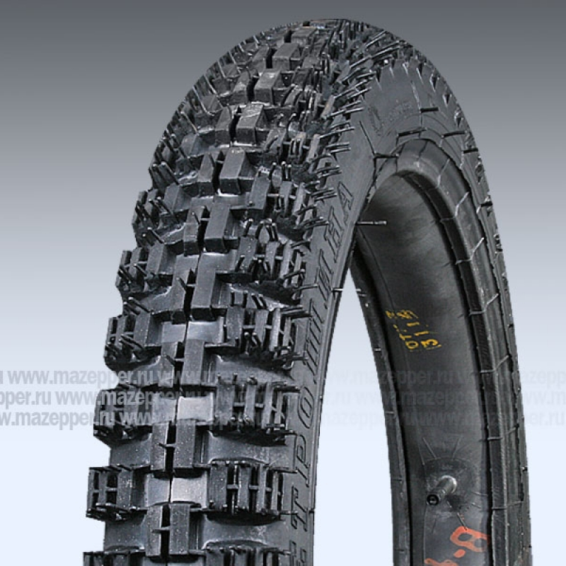 Шина мото 19" 3,25-19 Л-131, M/C, 56P, 4PR (с камерой) "ПЕТРОШИНА" Иж-49, 56, Урал, Днепр (эндуро) Mazepper