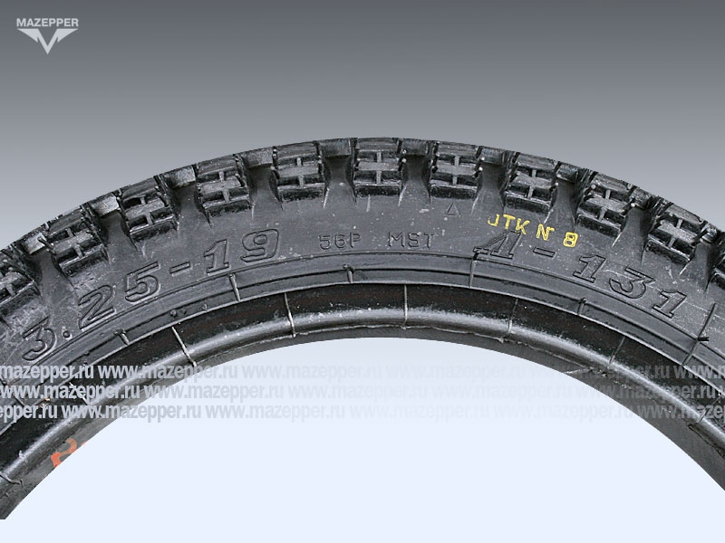 Шина мото 19" 3,25-19 Л-131, M/C, 56P, 4PR (с камерой) "ПЕТРОШИНА" Иж-49, 56, Урал, Днепр (эндуро) Mazepper