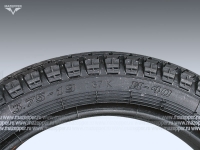 Шина мото 19" 3,75-19   И-40, M/C, 67K, 4PR (с камерой) "ПЕТРОШИНА" Урал, Днепр, К-750 (дорожная) Mazepper