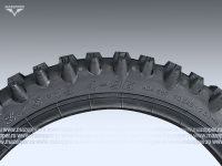 Шина мото 19" 3,75-19   Л-96, M/C, 68P, 4PR (с камерой) "ПЕТРОШИНА" Урал, Днепр, К-750 (кросс) Mazepper