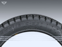 Шина мото 19" 4,00-19   С-93, M/C, 70L, 4PR (с камерой) "ПЕТРОШИНА" Урал, Днепр, К-750 (дорожная) Mazepper