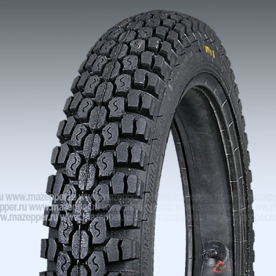 Шина мото 19" 4,10-19 Л-333, M/C, 70L, 4PR (с камерой) "ПЕТРОШИНА" Урал, Днепр, К-750 (эндуро) Mazepper