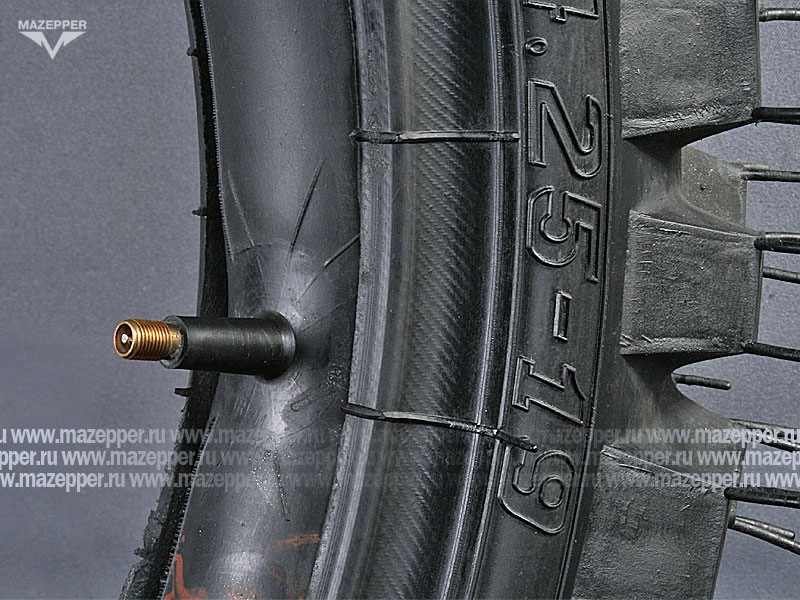 Шина мото 19" 4,25-19 Л-329, M/C, 64P, 4PR (с камерой) "ПЕТРОШИНА" (кросс) Mazepper