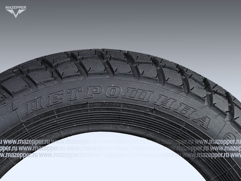 Шина скутер 10" 3,00-10 Л-362, M/C, 42J, 2PR, ТТ - камерная шина, (без камеры) "ПЕТРОШИНА" (эндуро) Mazepper
