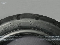 Шина скутер 12" 120/70-12 Л-372, 56M, 4PR, TL - бескамерная шина "ПЕТРОШИНА" (дорожная) Mazepper