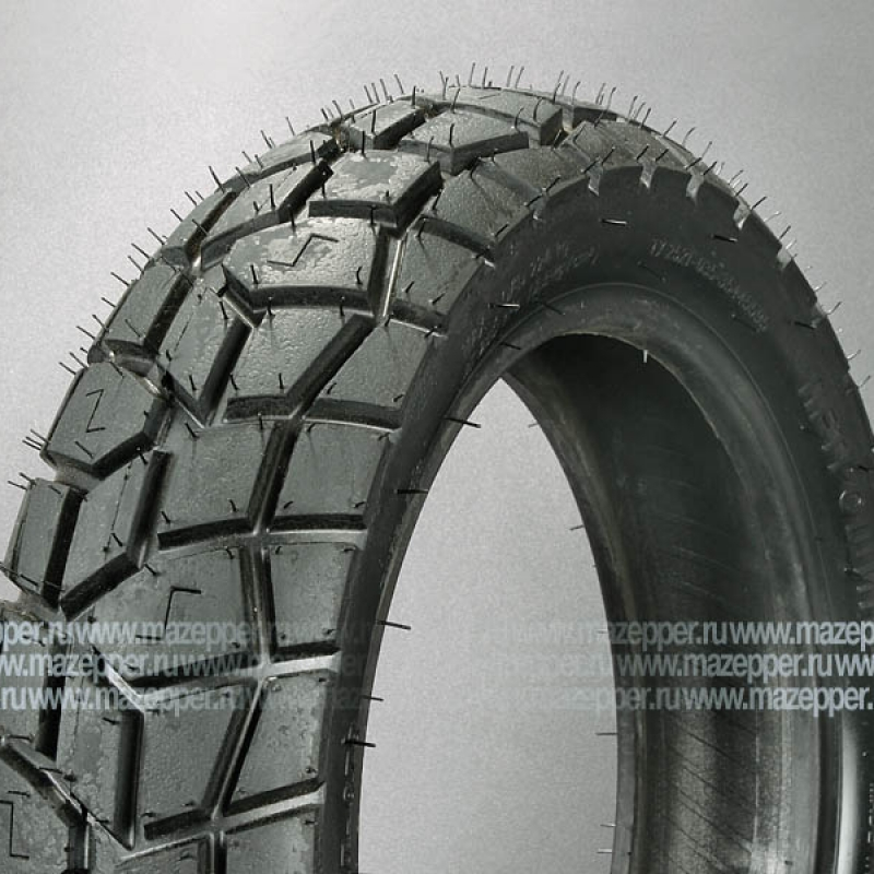 Шина скутер 12" 120/70-12 Л-373, 56J, 4PR, TL - бескамерная шина "ПЕТРОШИНА" (эндуро) Mazepper