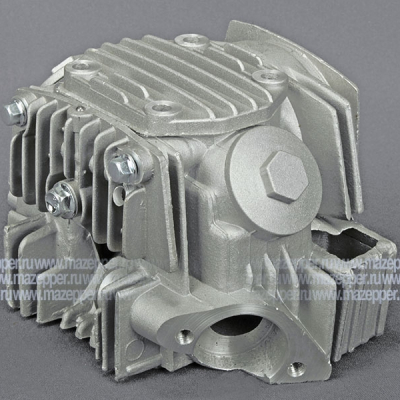 Головка цилиндра "Dingo" (дв. 1P52FMH, 4T, 110 см3) в сб. (D=52 мм.) клап., распр., кором. (FengRui) Mazepper