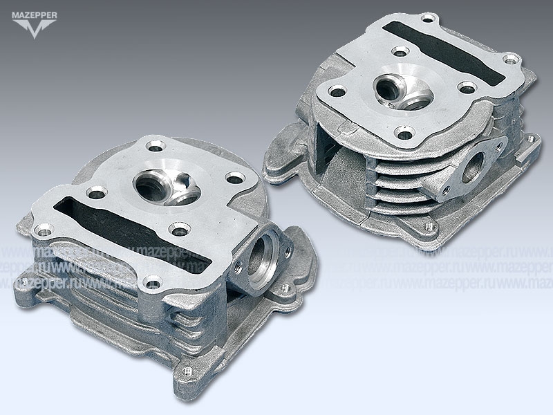 Головка цилиндра "Honling" (дв. 139QMB, 60 см3, 4T) Китай (без клапанов) Mazepper