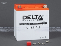 Аккумулятор 12V 16Ah (CT1216.1) "DELTA" (AGM VRLA) 151х88х164 (+  --) Mazepper