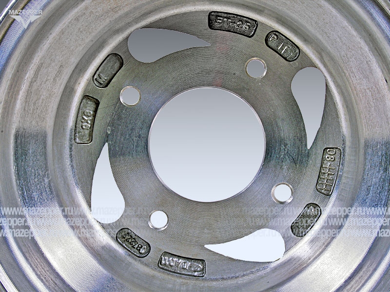 Диск колёсный (АТV)  9" 9x8,0  4/110, 70, -25 (алюминий, задний) Goodwheel (DA011) Mazepper