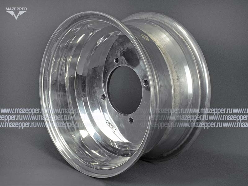 Диск колёсный (АТV) 10" 10x4,9 4/110, 88, +5 (алюминий, передний, хром) Mazepper