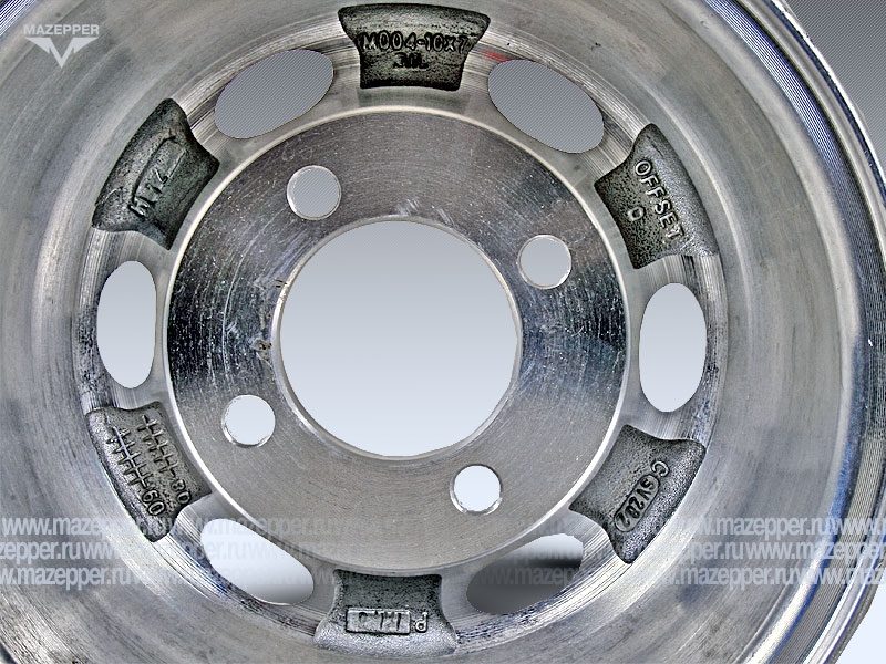 Диск колёсный (АТV) 10" 10x7,0 4/101,6, 72, 0 (алюминий) Goodwheel (M004) Mazepper