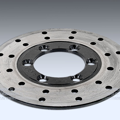 Диск тормозной D=130 мм., d=47,5 мм., h=4,0 мм. "Bashan" BS150S-2B, BS200S-7A, BS250S-11B (передний) Mazepper