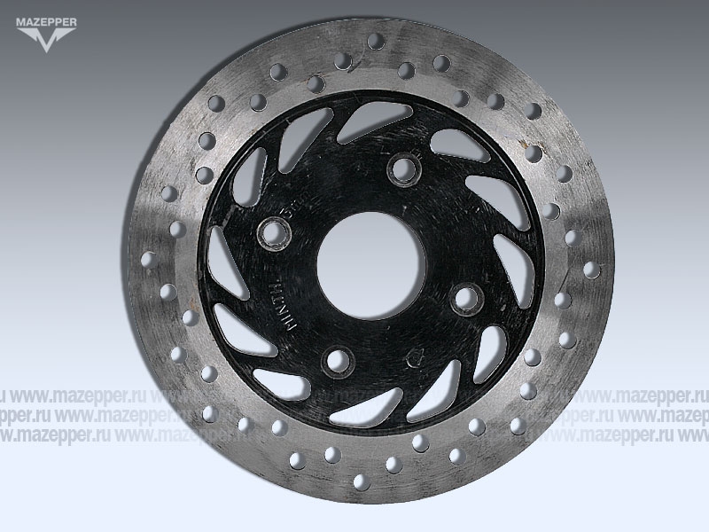 Диск тормозной D=240 мм., d=53 мм., h=4,0 мм. "Guowei" 150-5C (задний, правый) Mazepper