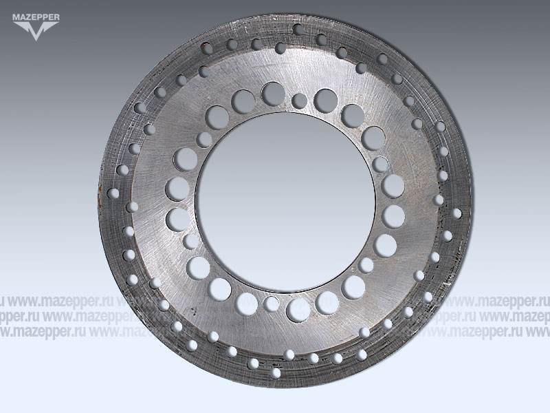 Диск тормозной D=276 мм., d=132,5 мм., h=4,0 мм. "Guowei" 150-5C (передний) Mazepper