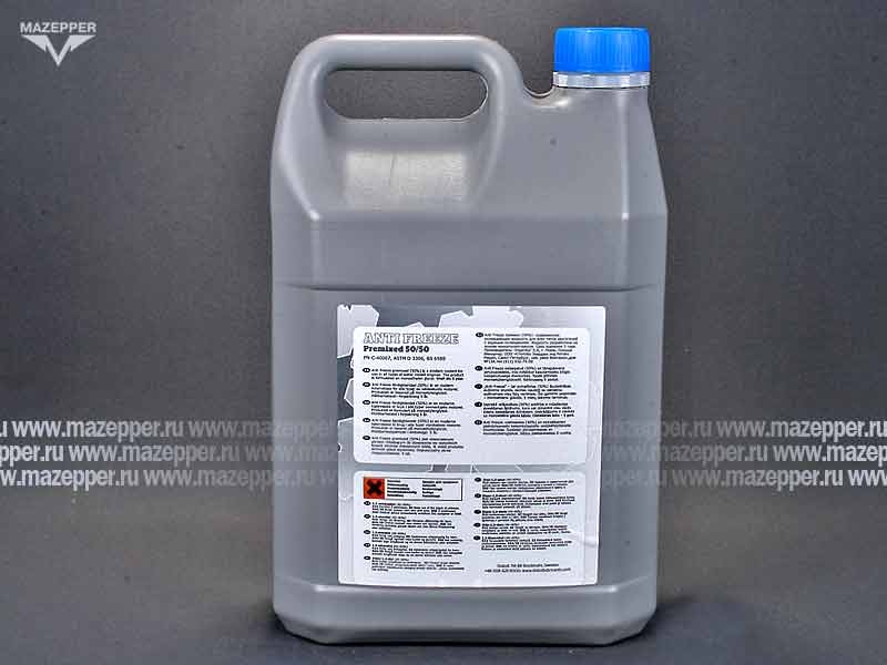 Жидкость охлаждающая "Statoil" Antifreeze Premixed 50/50 (4л.) Mazepper