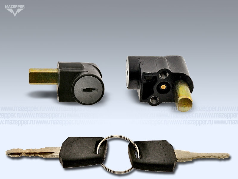 Замок "Bashan" BS150S-2B, BS200S-7A, BS250B-11B рулевой колонки (с ключом) Mazepper