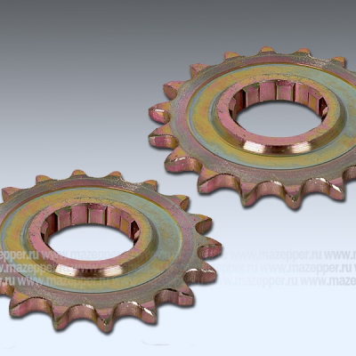 Звезда "Иж" ведущая (z=18) Durotech (анодированная) Mazepper