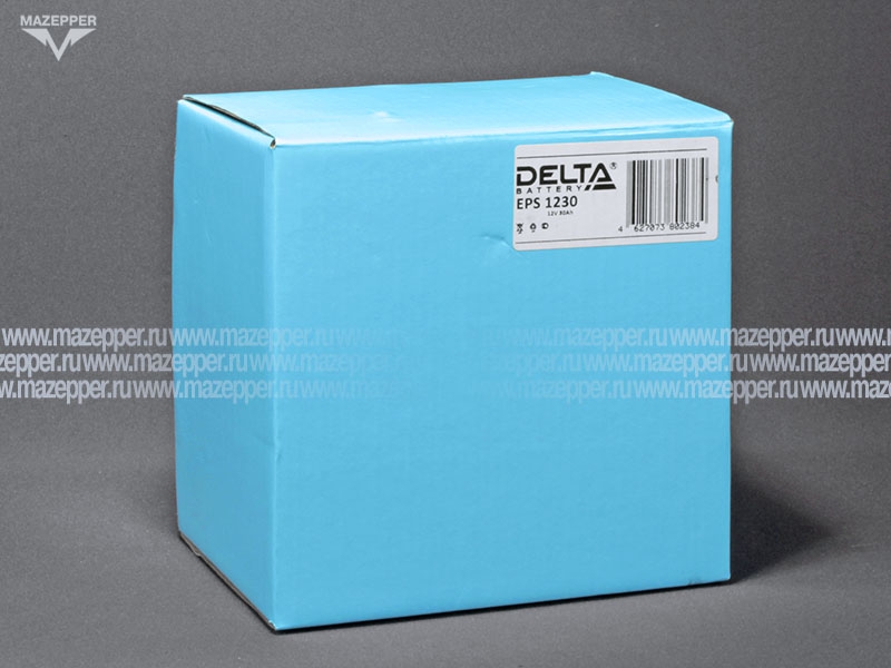 Аккумулятор 12V 30Ah (EPS1230) "DELTA" (NANO-GEL VRLA) 166х130х175 (--  +) Mazepper