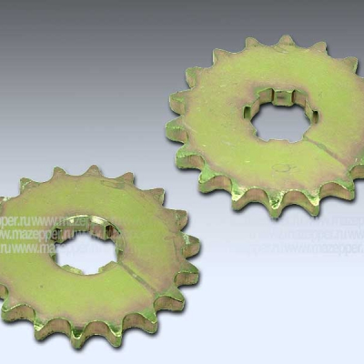 Звезда "Ява" ведущая (z=18) Durotech (анодированная) Mazepper