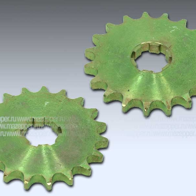 Звезда "Ява" ведущая (z=19) Durotech (анодированная) Mazepper